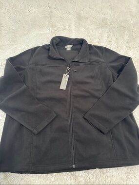 🥕 NWT Natural Reflections Fleece Jacket